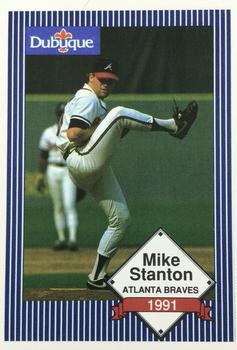 1991 Dubuque Atlanta Braves #NNO Mike Stanton Front