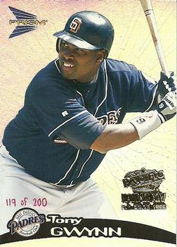1999 Pacific Prism #SAMPLE Tony Gwynn Front