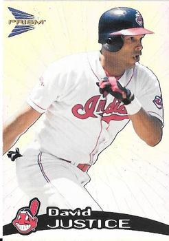 1999 Pacific Prism #43 David Justice Front