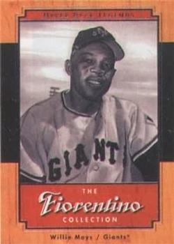 2001 Upper Deck Legends - Fiorentino Collection #F4 Willie Mays Front