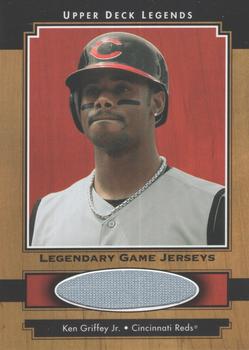 2001 Upper Deck Legends - Legendary Game Jersey #J-KG Ken Griffey Jr.  Front