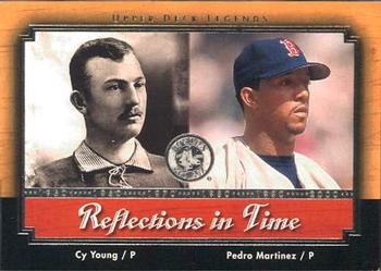 2001 Upper Deck Legends - Reflections in Time #R2 Cy Young / Pedro Martinez Front
