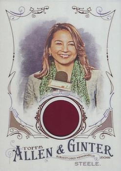 2016 Topps Allen & Ginter - Relic Full-Size Design B #FSRB-MST Michele Steele Front