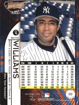 1999 Pacific Revolution #99 Bernie Williams Back