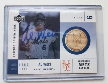 2001 Upper Deck Legends of New York - Game-Used Bats #LMB-AW Al Weis  Front