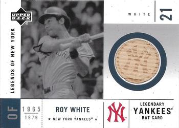 2001 Upper Deck Legends of New York - Game-Used Bats #LYB-RW Roy White Front