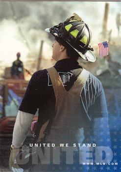 2001 Upper Deck Legends of New York - United We Stand #USA3 FDNY / NYPD Front