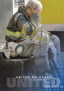 2001 Upper Deck Legends of New York - United We Stand #USA10 FDNY / NYPD Front