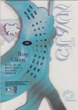 1999 SkyBox E-X Century #101 Troy Glaus Back