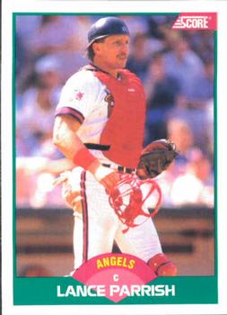 1989 Score Rookie & Traded #36T Lance Parrish Front