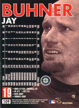 1999 SkyBox Premium #109 Jay Buhner Back