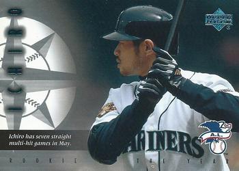 2001 Upper Deck Rookie Update - Ichiro Tribute #8 Ichiro Suzuki  Front