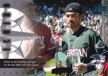 2001 Upper Deck Rookie Update - Ichiro Tribute #11 Ichiro Suzuki  Front
