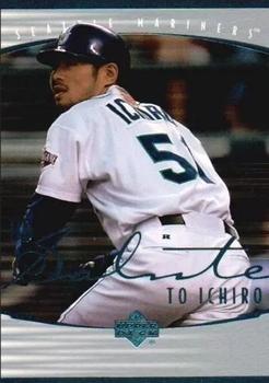2001 Upper Deck Rookie Update - Ichiro Tribute #40 Ichiro Suzuki Front