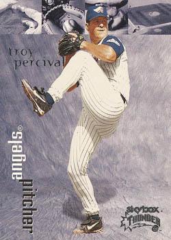 1999 SkyBox Thunder #181 Troy Percival Front