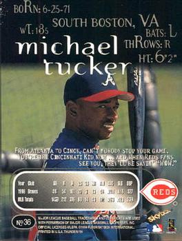 1999 SkyBox Thunder #36 Michael Tucker Back