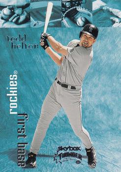 1999 SkyBox Thunder #243 Todd Helton Front