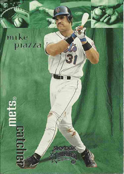 1999 SkyBox Thunder #254 Mike Piazza Front