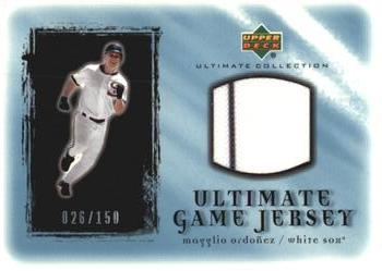 2001 Upper Deck Ultimate Collection - Game Jersey #UMO Magglio Ordonez  Front