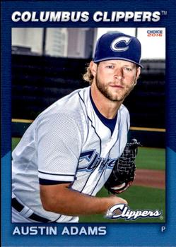 2016 Choice Columbus Clippers #01 Austin Adams Front