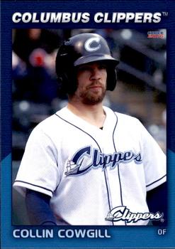 2016 Choice Columbus Clippers #09 Collin Cowgill Front