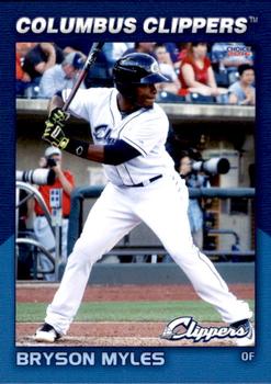 2016 Choice Columbus Clippers #22 Bryson Myles Front