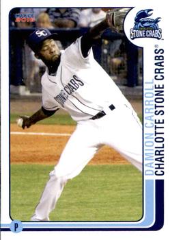 2016 Choice Charlotte Stone Crabs #01 Damion Carroll Front