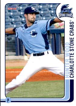 2016 Choice Charlotte Stone Crabs #24 Hunter Wood Front