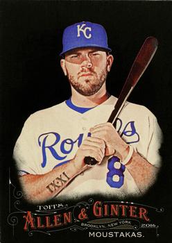 2016 Topps Allen & Ginter X #75 Mike Moustakas Front