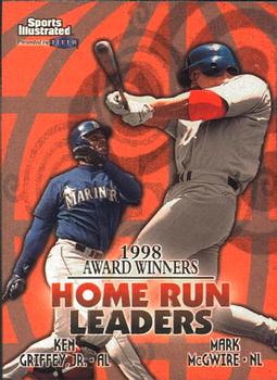 1999 Sports Illustrated #10 Home Run Leaders (Ken Griffey Jr. / Mark McGwire) Front