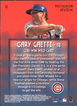 1999 Sports Illustrated #9 Gary Gaetti Back