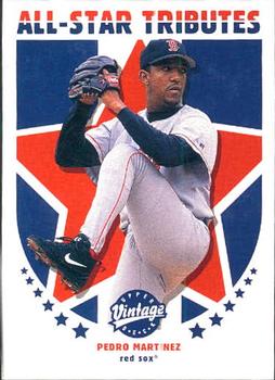 2001 Upper Deck Vintage - All-Star Tributes #AS4 Pedro Martinez  Front