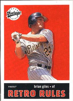 2001 Upper Deck Vintage - Retro Rules #R14 Brian Giles  Front