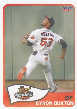 2016 Choice Rochester Red Wings #05 Byron Buxton Front