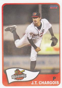 2016 Choice Rochester Red Wings #06 J.T. Chargois Front
