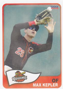 2016 Choice Rochester Red Wings #10 Max Kepler Front