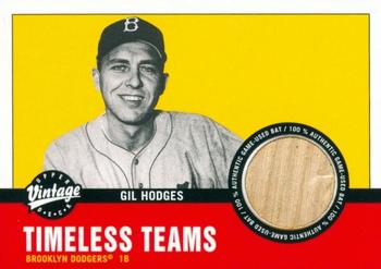 2001 Upper Deck Vintage - Timeless Teams #BK-GH Gil Hodges Front