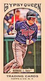 2011 Topps Gypsy Queen - Mini Box Variations #72 Justin Morneau Front