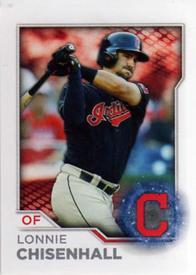 2017 Topps Stickers #39 Lonnie Chisenhall Front