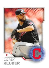 2017 Topps Stickers #43 Corey Kluber Front