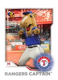 2017 Topps Stickers #73 Rangers Captain Front