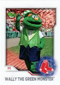 2017 Topps Stickers #91 Wally the Green Monster Front