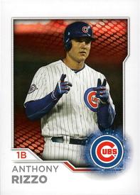 2017 Topps Stickers #198 Anthony Rizzo Front