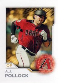 2017 Topps Stickers #210 A.J. Pollock Front