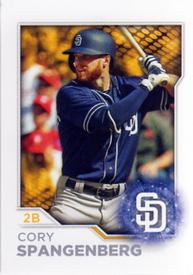 2017 Topps Stickers #262 Cory Spangenberg Front