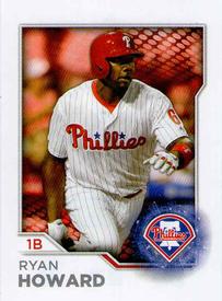 2017 Topps Stickers #268 Ryan Howard Front