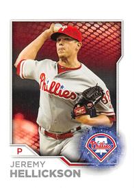 2017 Topps Stickers #272 Jeremy Hellickson Front