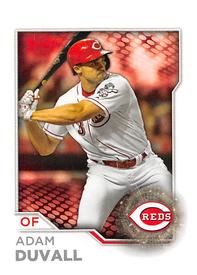 2017 Topps Stickers #284 Adam Duvall Front