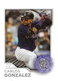 2017 Topps Stickers #294 Carlos Gonzalez Front