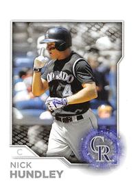 2017 Topps Stickers #299 Nick Hundley Front
